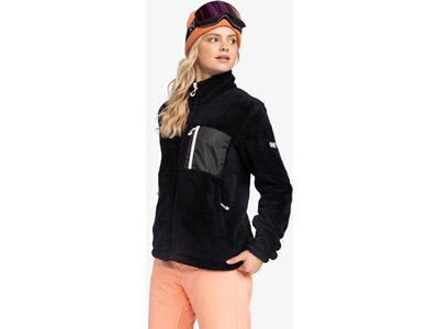 ROXY Damen Rolli ALABAMA FULL ZIP SOLID Schwarz