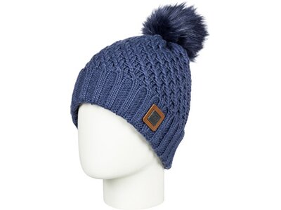 ROXY Damen Bommelmütze Blizzard Blau