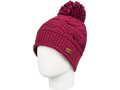 ROXY Damen Bommelmütze Winter Rot