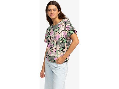 ROXY Damen Shirt FLOWERS FOR LIF KTTP Schwarz