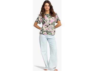 ROXY Damen Shirt FLOWERS FOR LIF KTTP Schwarz