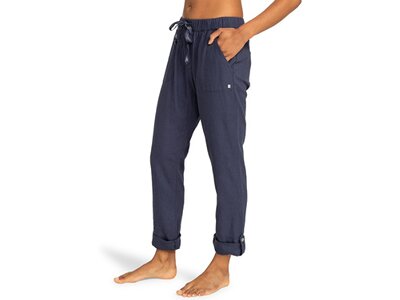 ROXY Damen Cargo Hose aus Leinen On The Seashore Blau