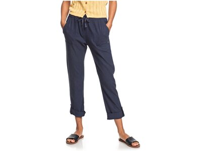 ROXY Damen Cargo Hose aus Leinen On The Seashore Blau