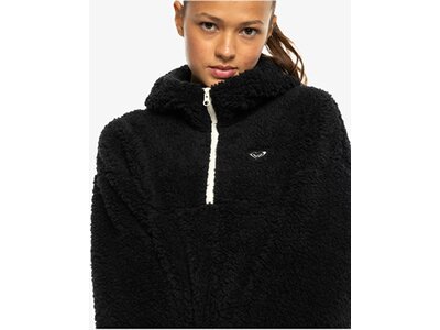 ROXY Damen Rolli WAVES OF WARMTH SHERPA HOODIE Schwarz