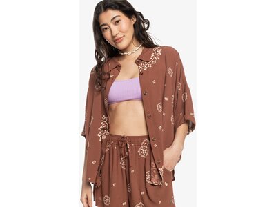 ROXY Damen Shirt BEACH NOSTALGIA WVTP Braun