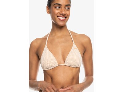 ROXY Damen Bikinioberteil GINGHAM Braun
