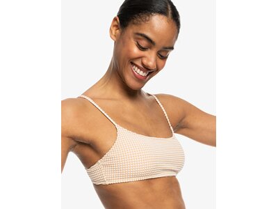 ROXY Damen Bikinioberteil GINGHAM Braun