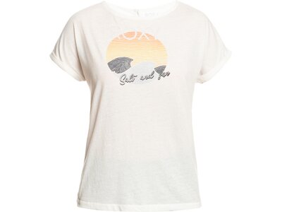 ROXY Damen Shirt SUMMERTIME HAPP J TEES Weiß