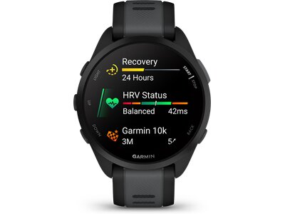 GARMIN Forerunner® 165 Schwarz/Schiefergrau Schwarz