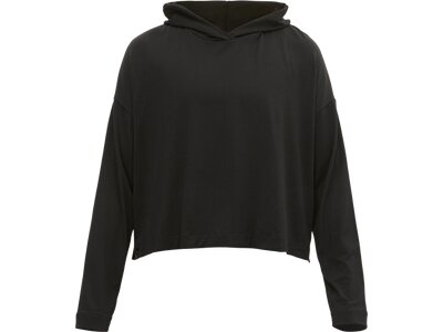 RÖHNISCH Damen Shirt Soft Cropped Hoodie Schwarz