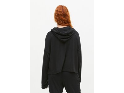 RÖHNISCH Damen Shirt Soft Cropped Hoodie Schwarz