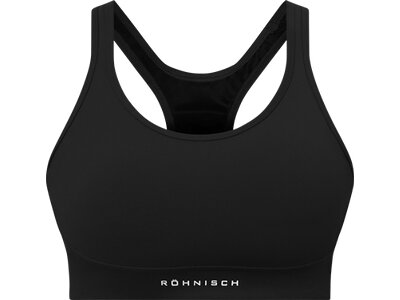 RÖHNISCH Damen Shirt Flattering Sportsbra Schwarz