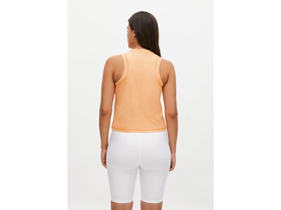 RÖHNISCH Damen Shirt Rib Cropped Singlet Gold