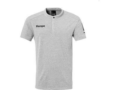 KEMPA Herren Polo STATUS POLO SHIRT Grau