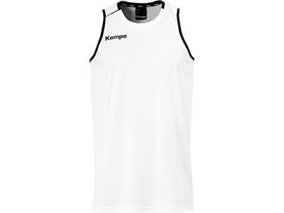 KEMPA Herren Trikot PLAYER TANK TOP Weiß