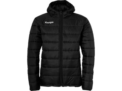 KEMPA Herren Jacke PUFFER HOOD JACKET Schwarz