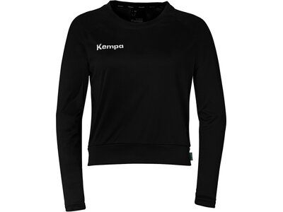 KEMPA Damen Top Cropped Schwarz