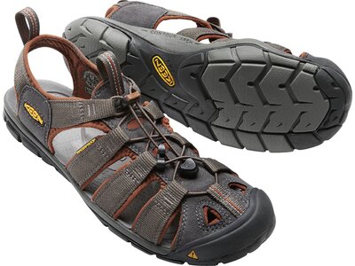 KEEN Herren Trekkingsandale Herren Trekkingsandalen Clearwater CNX M Rot