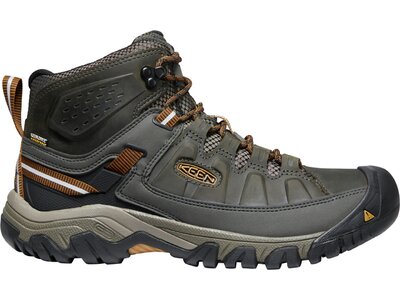 KEEN Herren Multifunktionsstiefel TARGHEE III MID WP M-BLACK OLIVE Schwarz