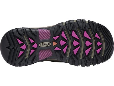 KEEN Damen Multifunktionsschuhe Damen Wanderschuhe Targhee III WP Weiß/Boysenberry Braun