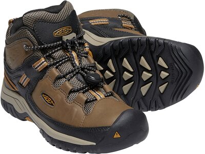 KEEN Kinder Schuh TARGHEE MID WP Grau