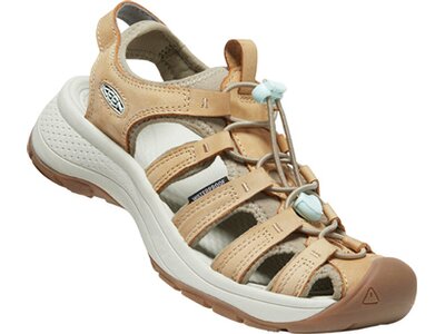 Damen Trekkingsandale ASTORIA WEST LEATHER W-DOE/BLUE GLASS Braun