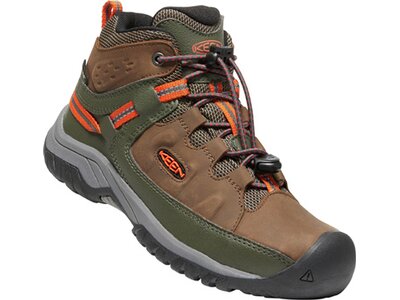 Kinder Multifunktionsstiefel TARGHEE MID WP Y-DARK EARTH/FOREST NIGHT Braun