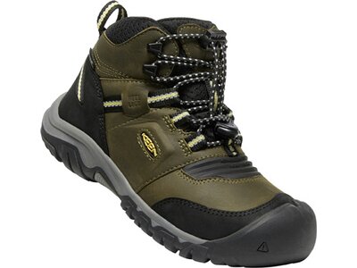 KEEN Kinder Multifunktionsstiefel RIDGE FLEX MID WP Y-DARK OLIVE/DUSKY CIT Grün