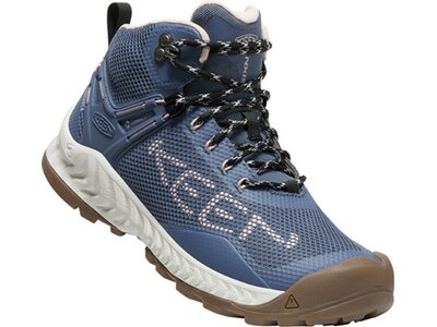 KEEN Damen Trekkingstiefel NXIS EVO MID WP W-VINTAGE INDIGO/HARBOR Blau