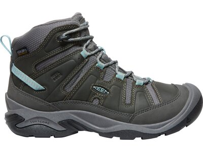 KEEN Damen Trekkingstiefel CIRCADIA MID WP W-STEEL GREY/CLOUD BLUE Grau