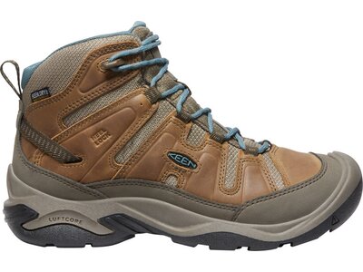 KEEN Damen Trekkingstiefel CIRCADIA MID WP W-TOASTED COCONUT/NORTH Braun