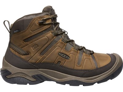 KEEN Herren Trekkingstiefel CIRCADIA MID WP M-BISON/BRINDLE Braun