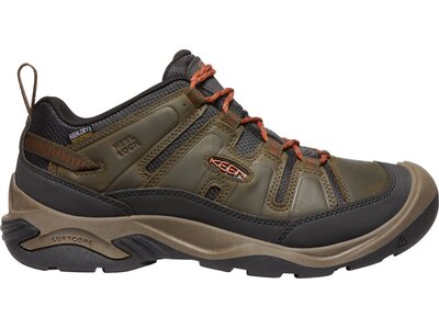 KEEN Herren Multifunktionsschuhe CIRCADIA WP M-BLACK OLIVE/POTTERS CLAY Grün