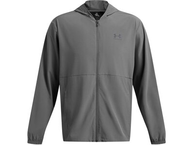 UNDER ARMOUR Herren Unterjacke UA VIBE WOVEN WINDBREAKER-GRY Grau