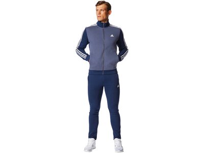ADIDAS Herren Trainingsanzug Cotton Relax Tracksuit Blau
