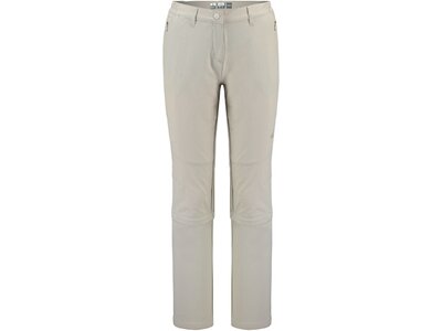 McKINLEY Damen Wanderhose / Zip-Off-Hose Mendoran II Kurzgröße Grau