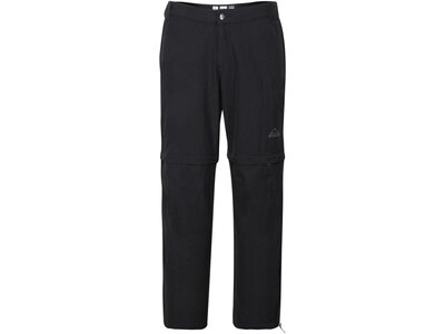 McKINLEY Herren Wanderhose / Zipp-Off-Hose "Minden" untersetzte Größe Schwarz