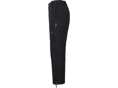 McKINLEY Herren Wanderhose / Zipp-Off-Hose "Minden" untersetzte Größe Schwarz