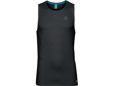 ODLO Herren Funktionsunterhemd SUW Top Crew Neck Singlet Active F-Dry Light Schwarz