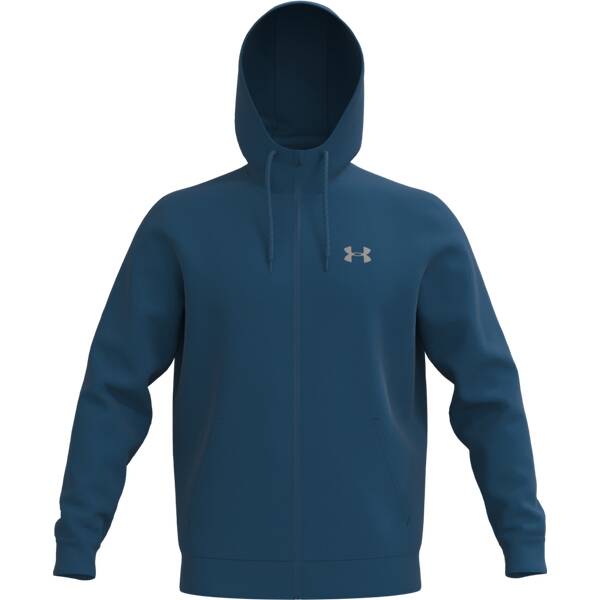 UA ARMOUR FLEECE FZ HOODIE 437 L