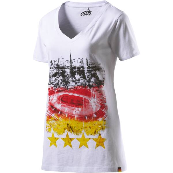 DIRTS Damen Fanshirt D-T-Shirt Paris