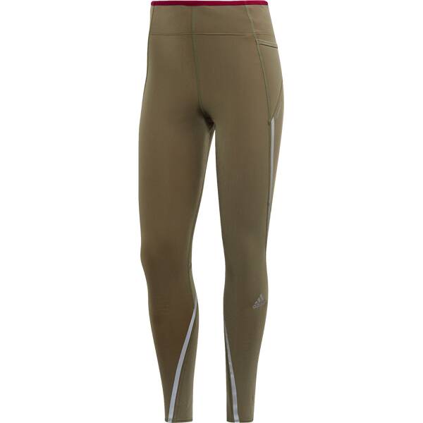 ADIDAS Damen Lauftights How We Do Cold.Rdy › Braun  - Onlineshop Intersport