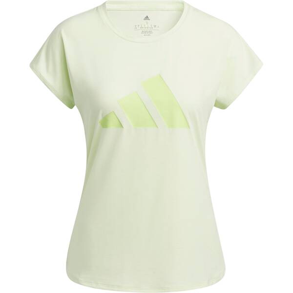 adidas Damen 3 Streifen Training T Shirt › Grau  - Onlineshop Intersport