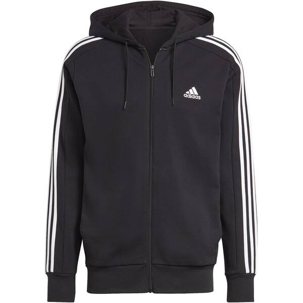 ADIDAS Herren Kapuzensweat Essentials French Terry 3-Streifen