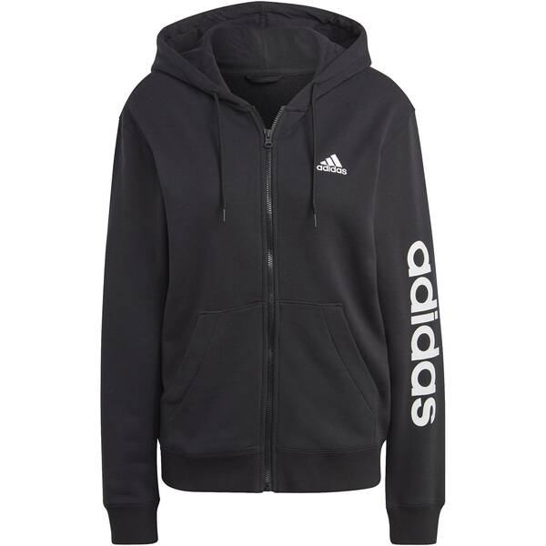 ADIDAS Damen Essentials Linear French Terry Kapuzenjacke