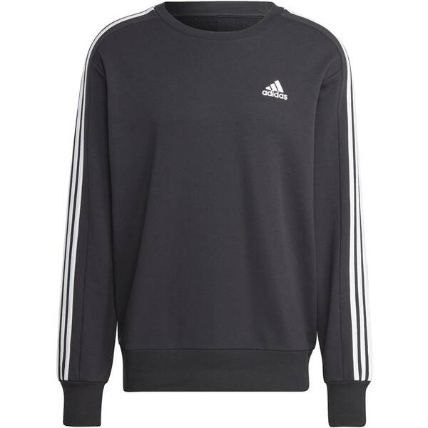 ADIDAS Herren Sweatshirt Essentials French Terry 3-Streifen