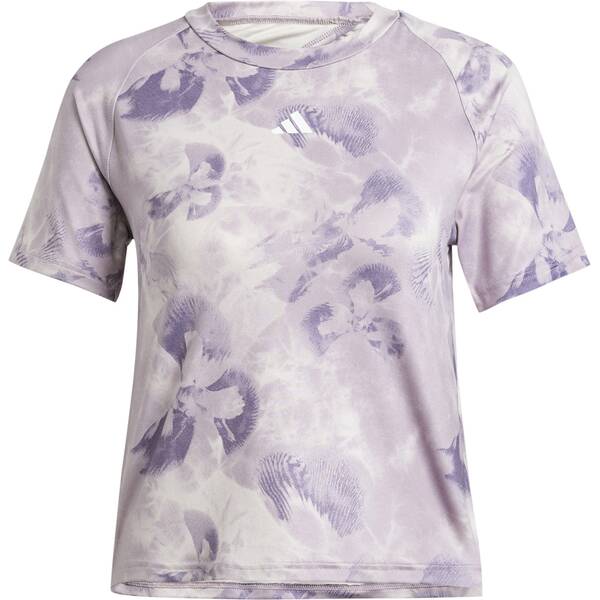 ADIDAS Damen Shirt Train Essentials AOP Flower Tie-Dye