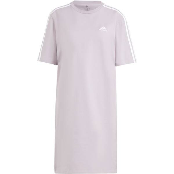 ADIDAS Damen Kleid Essentials 3-Streifen Single Jersey Boyfriend -Kleid