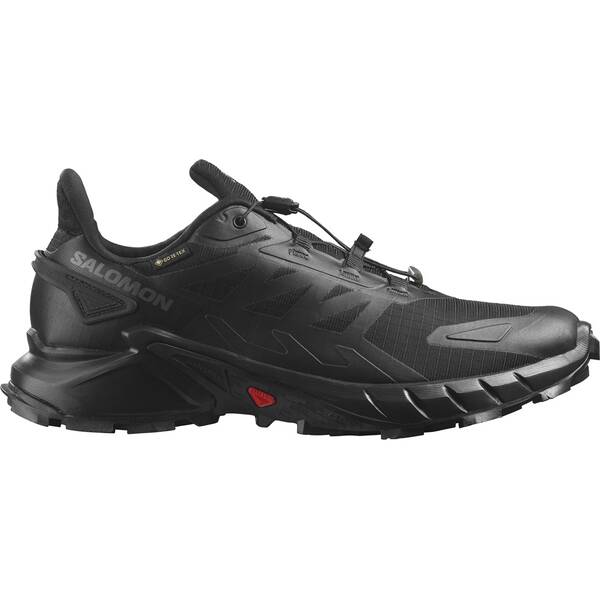 SALOMON Herren Trailrunningschuhe SHOES SUPERCROSS 4 GTX Black/Black/Black