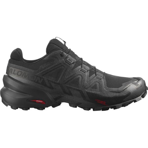 SALOMON Herren Trailrunningschuhe SHOES SPEEDCROSS 6 GTX Black Black Phant